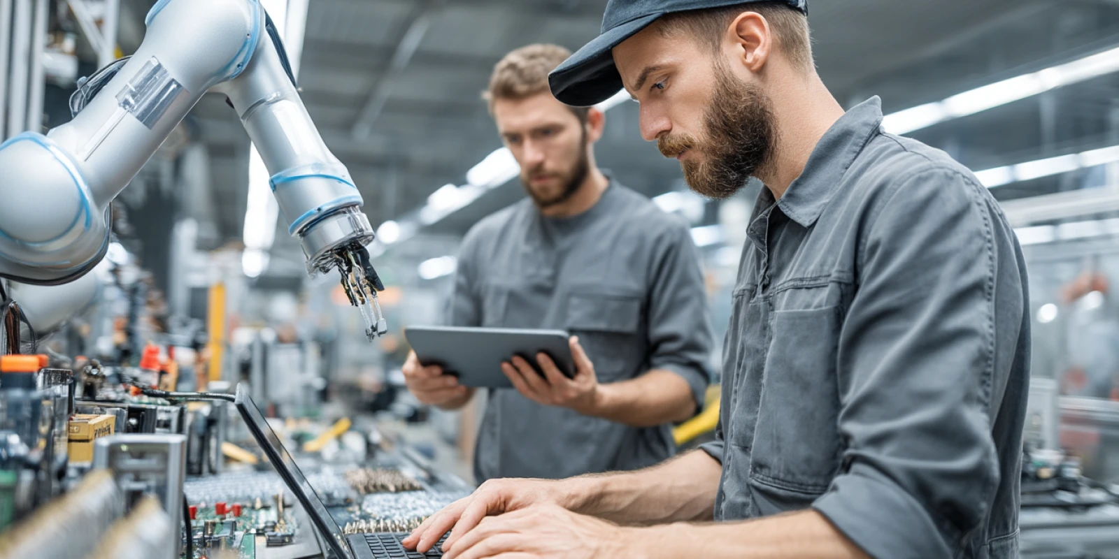Automatyczna kontrola jakości w zakładzie produkcyjnym – komputerowe widzenie, edge AI i cyfrowe bliźniaki