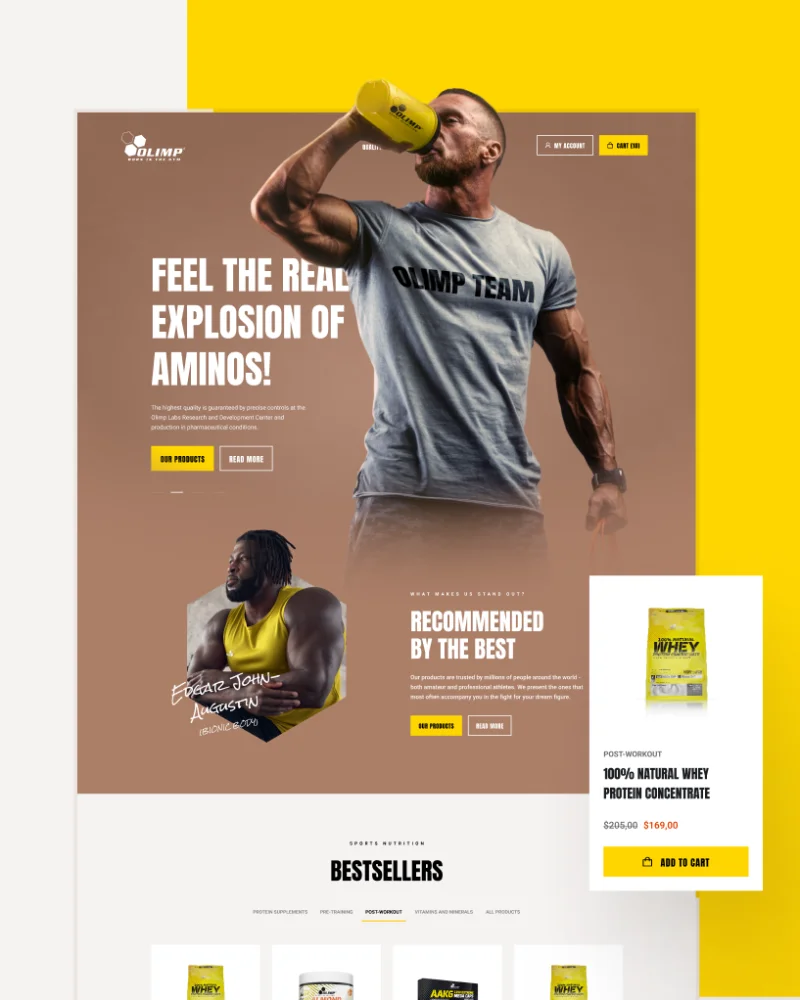 Realizacja JCD.PL — Olimp Sport
