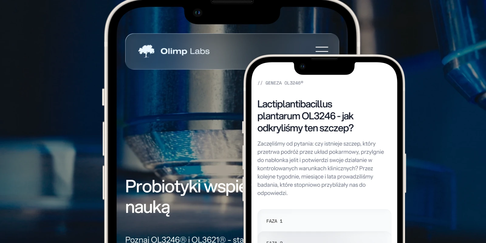 Olimp Labs – strona probiotyków opartych na badaniach naukowych