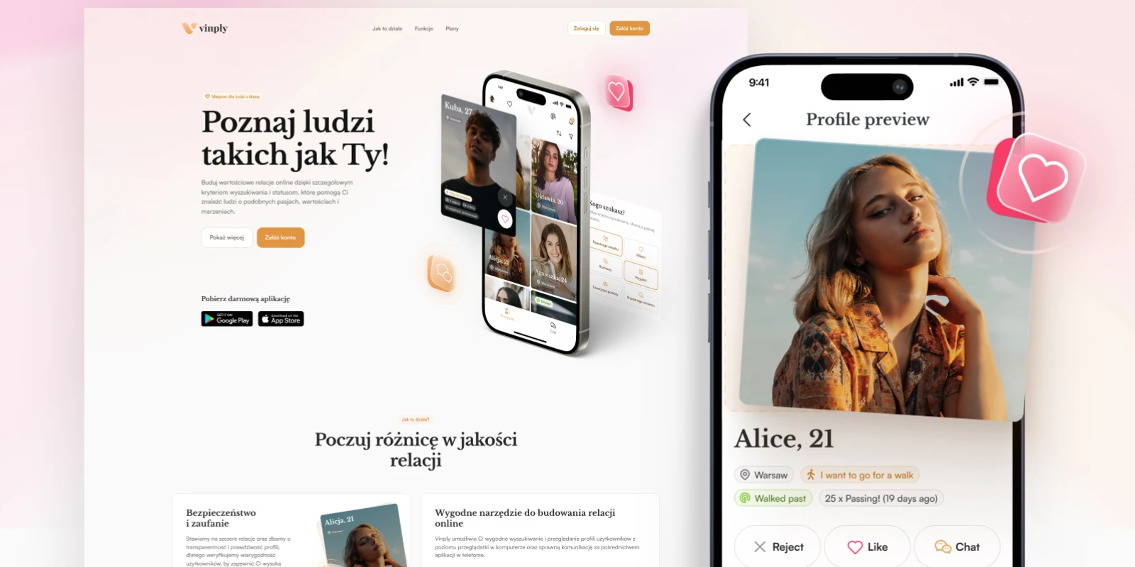 Aplikacja mobilna - Vinply