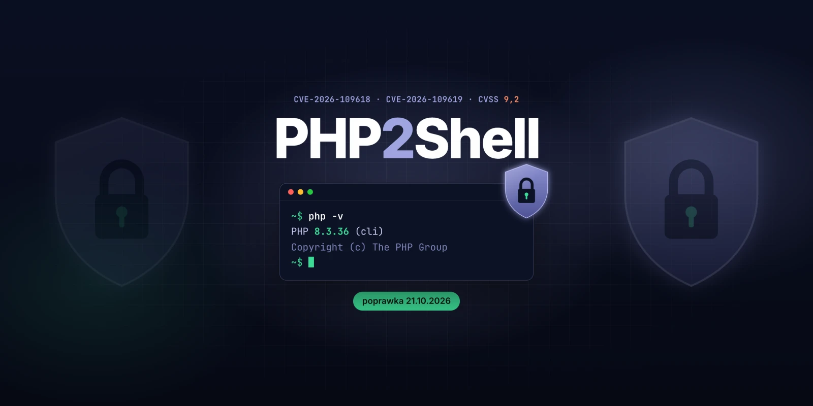 PHP2Shell: jak zareagowaliśmy na krytyczną lukę w PHP. Oś czasu i checklista